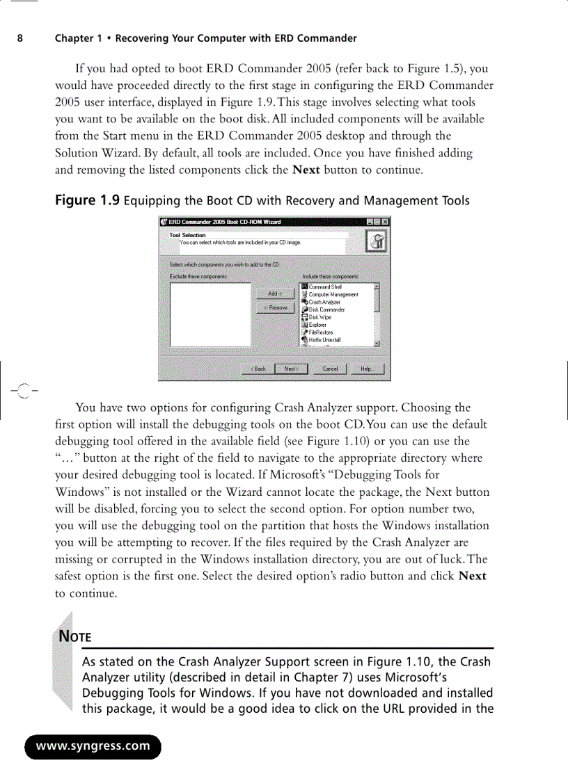 image for page Winternals Defragmentation Recovery and Administration Field Guide