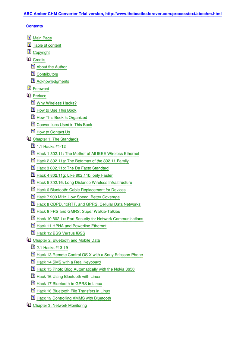 image for page Wireless Hacks Oreilly