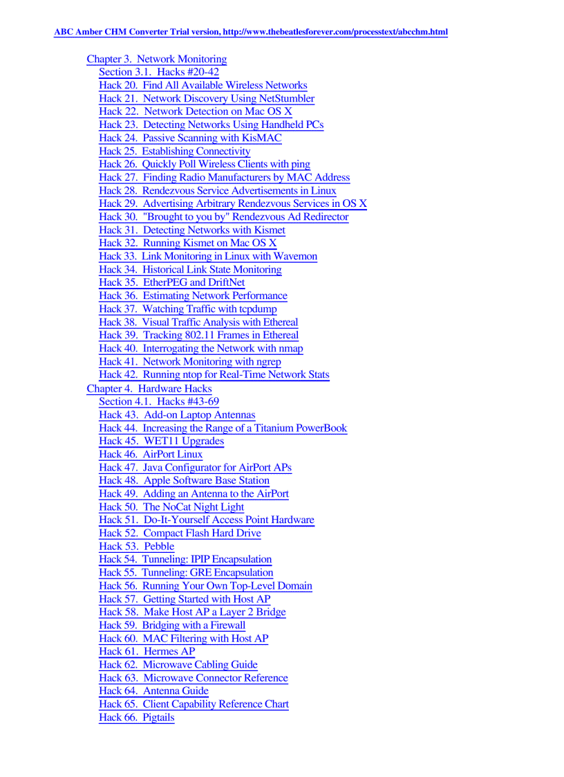 image for page Wireless Hacks Oreilly