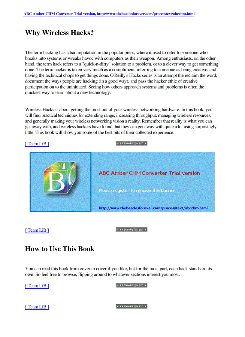 image for page Wireless Hacks Oreilly