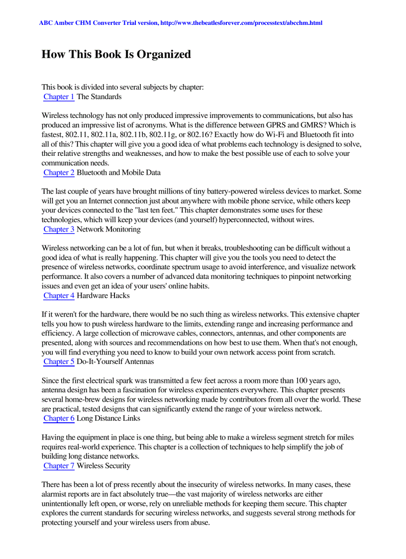 image for page Wireless Hacks Oreilly