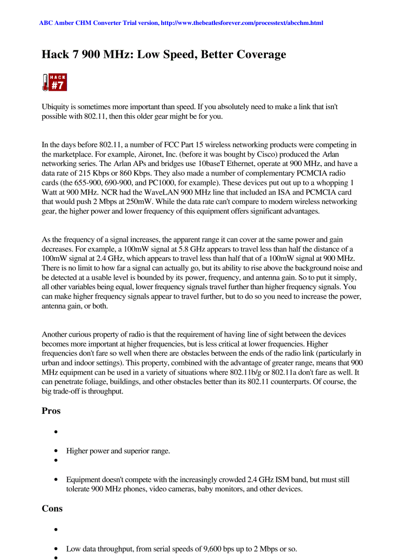 image for page Wireless Hacks Oreilly