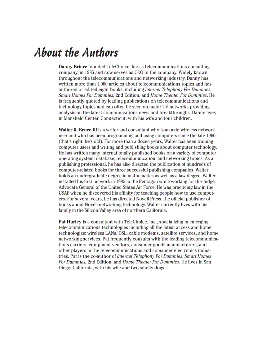 image for page Wireless Home Networking for Dummies