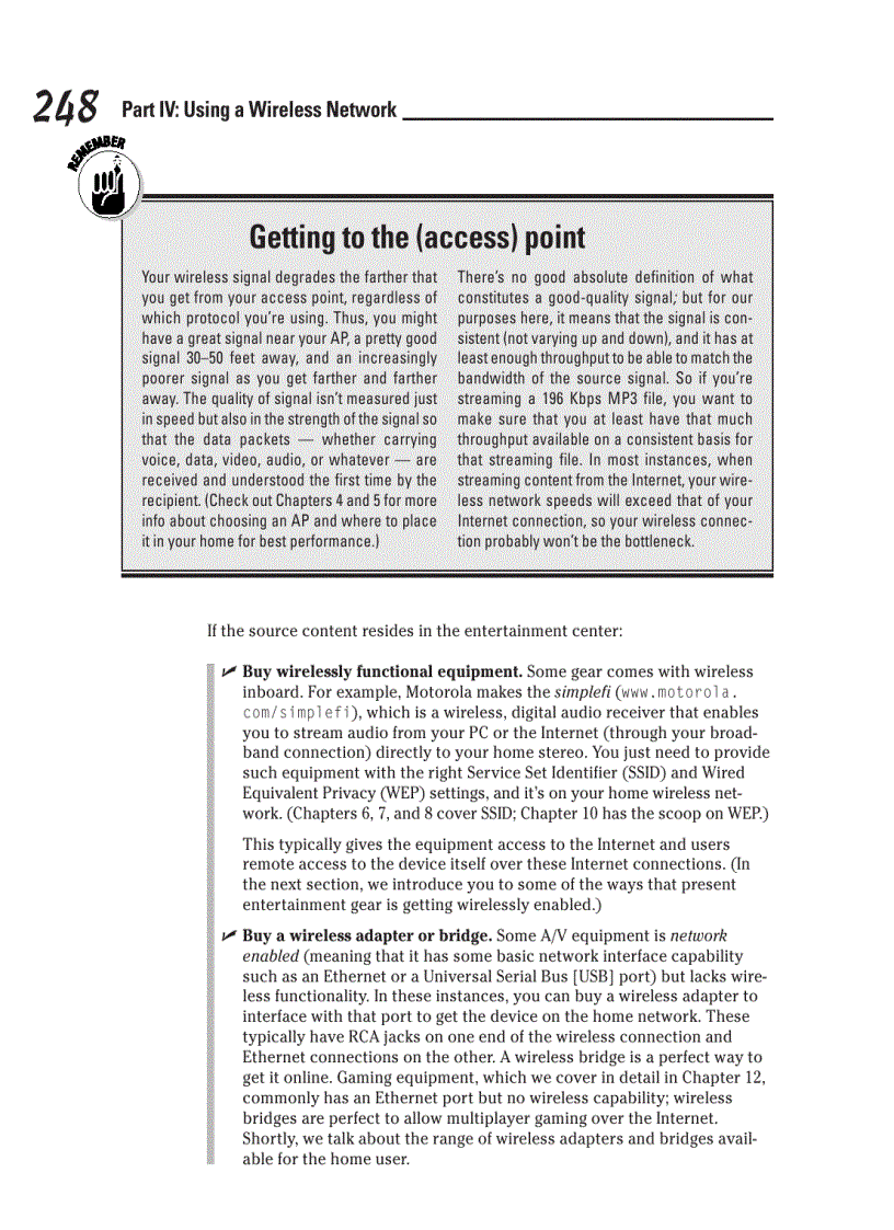 image for page Wireless Home Networking for Dummies