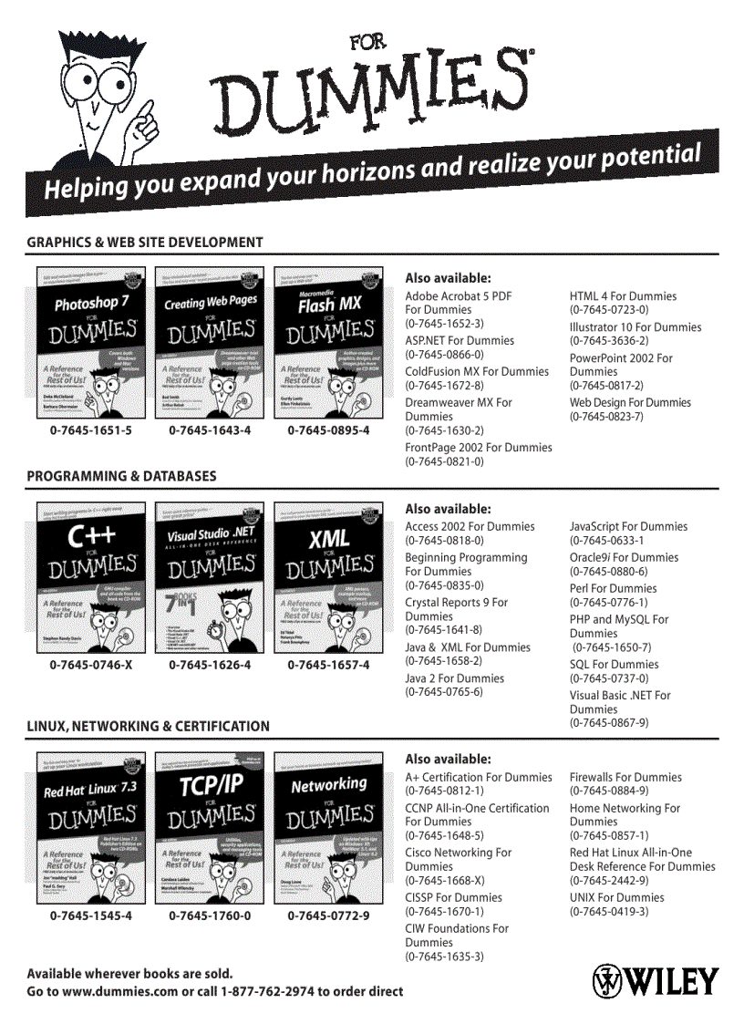 image for page Wireless Home Networking for Dummies