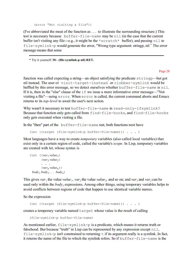 image for page Writing GNU Emacs Extensions