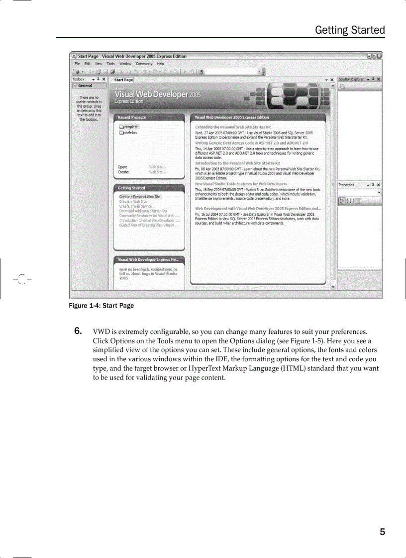 image for page Wrox s ASP NET 2 0 Visual Web Developer 2005 Express Edition Starter Kit