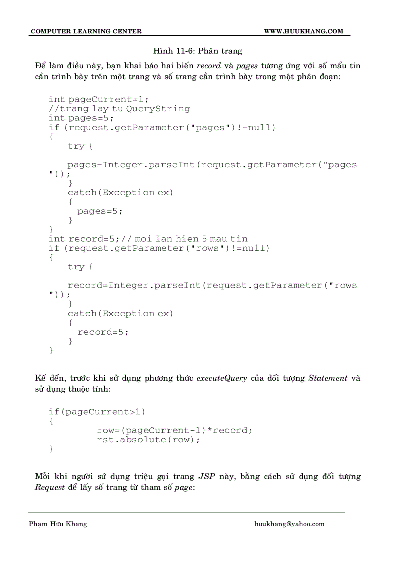 image for page Xây dựng ứng dụng Web với JSP