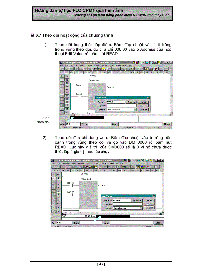 image for page Hướng dẫn tự học PLC CMM1 qua hình ảnh