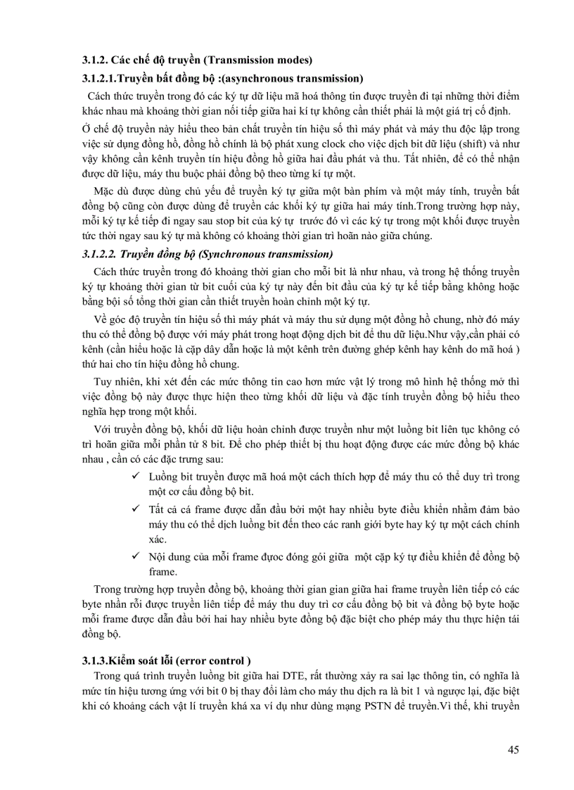 image for page Kỹ thuật truyền số liệu