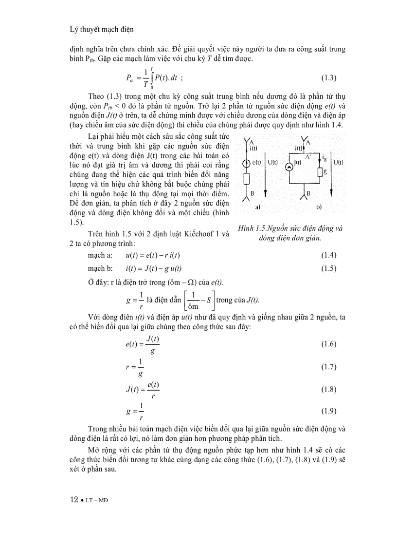 image for page Lý thuyết mạch điện