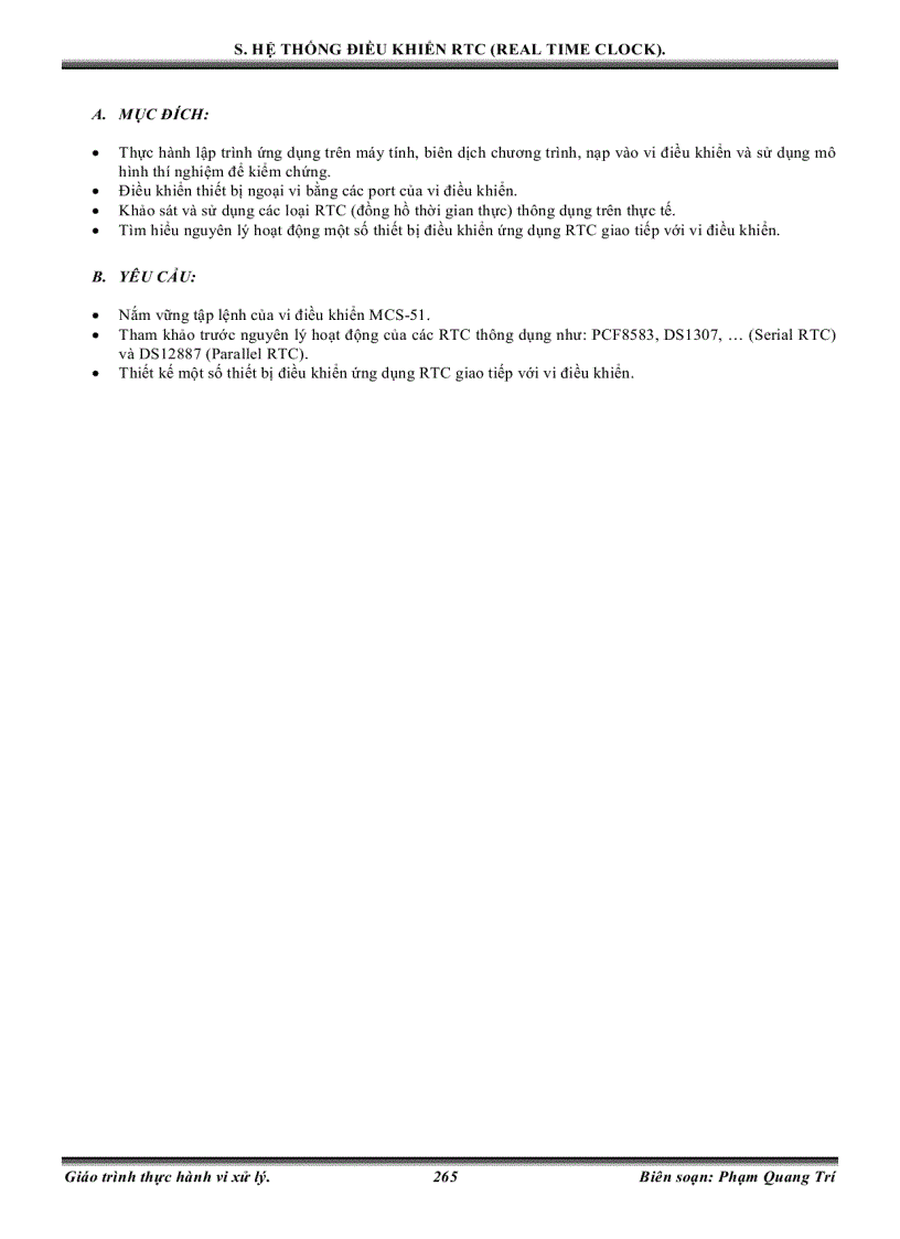 image for page Thí nghiệm thực hành vi điều khiển MCS 51