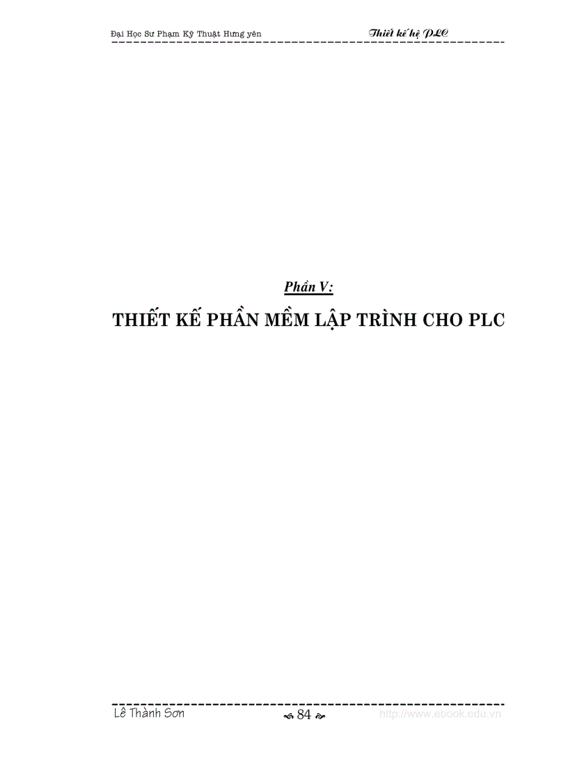 image for page Thiết kế hệ Logic PLC