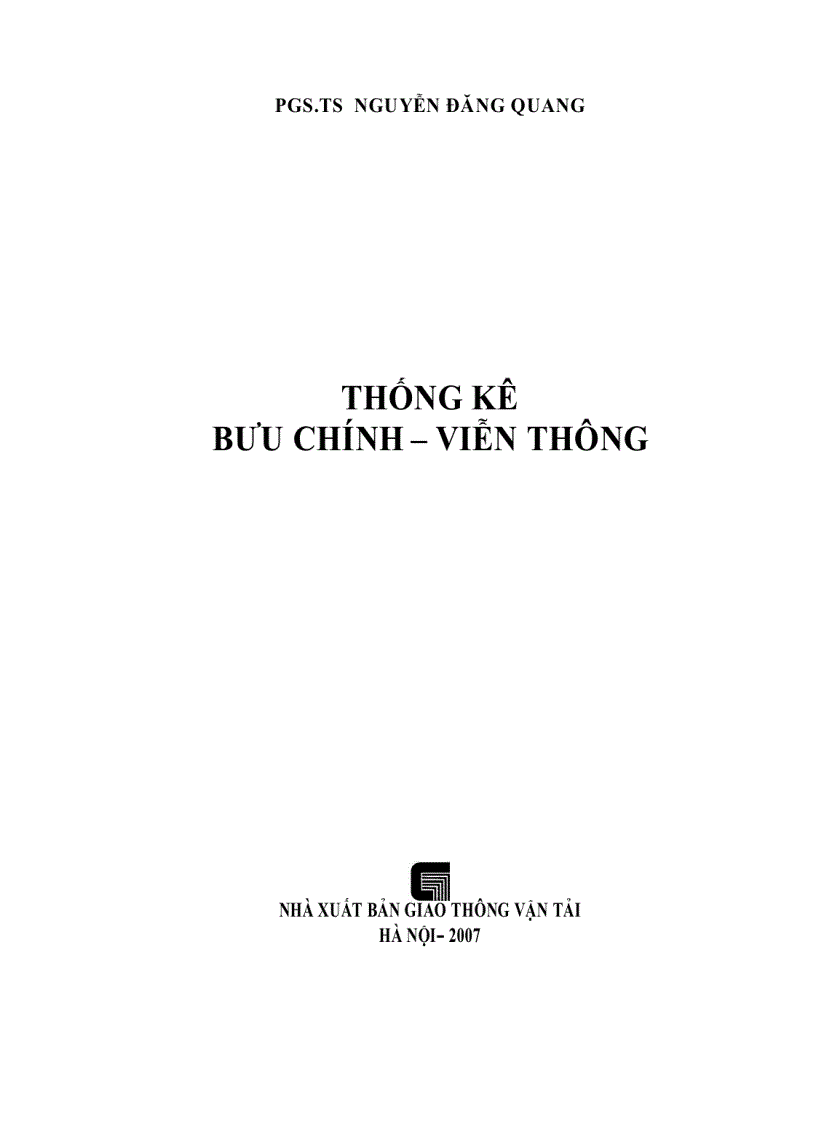 image for page Thống kê Bưu chính viễn thông