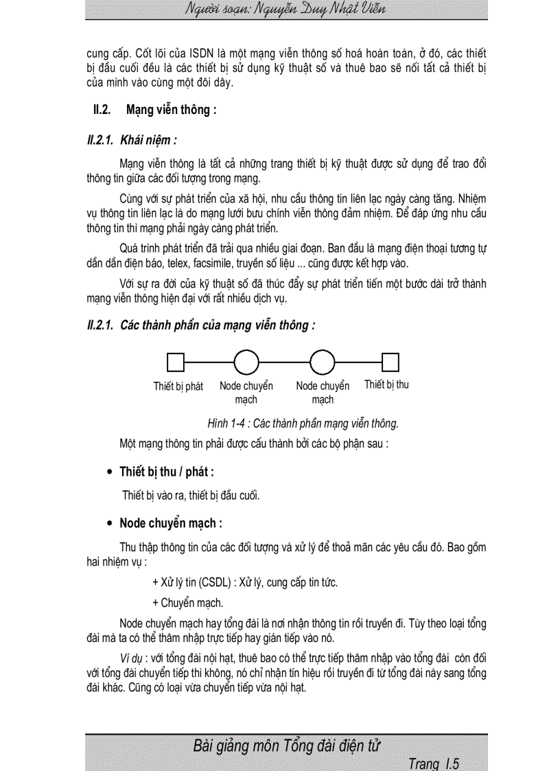 image for page Tổng đài điện tử và mạng viễn thông