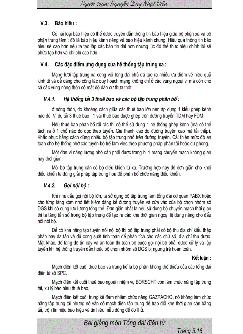 image for page Tổng đài điện tử và mạng viễn thông