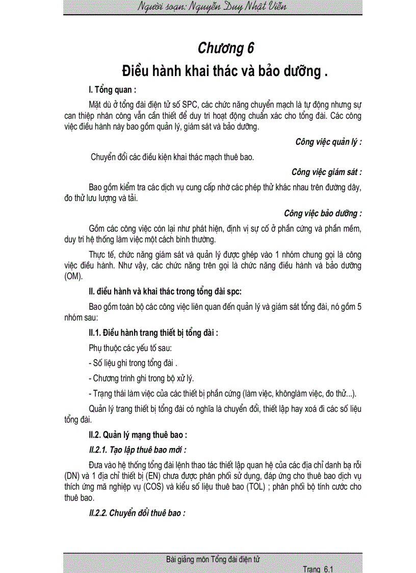 image for page Tổng đài điện tử và mạng viễn thông