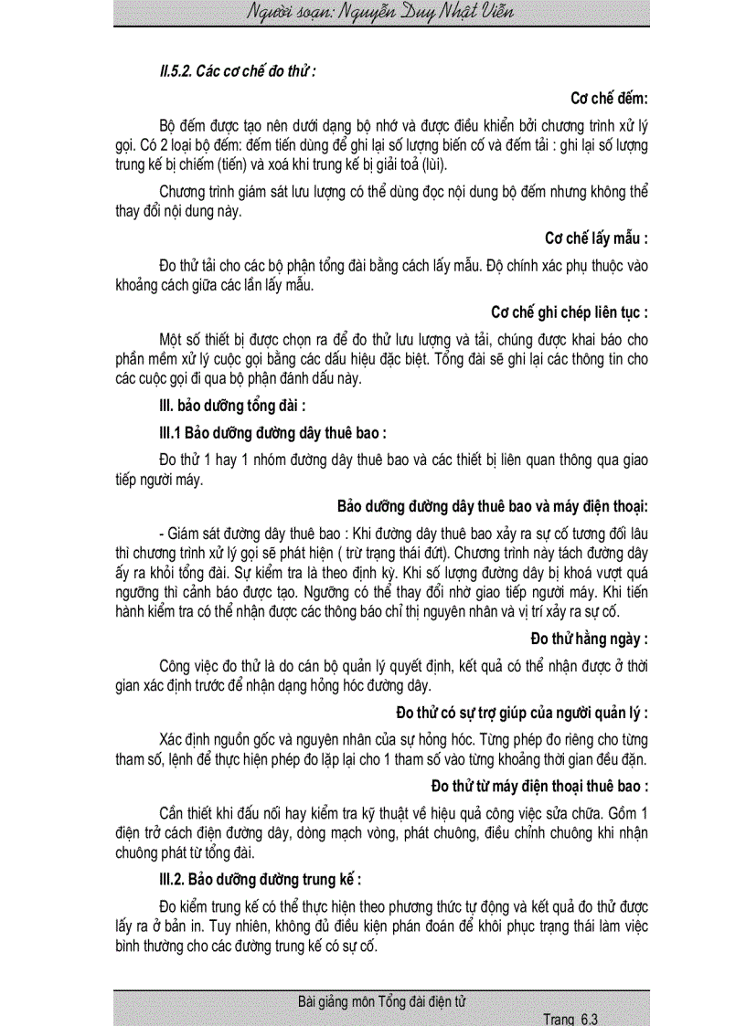 image for page Tổng đài điện tử và mạng viễn thông