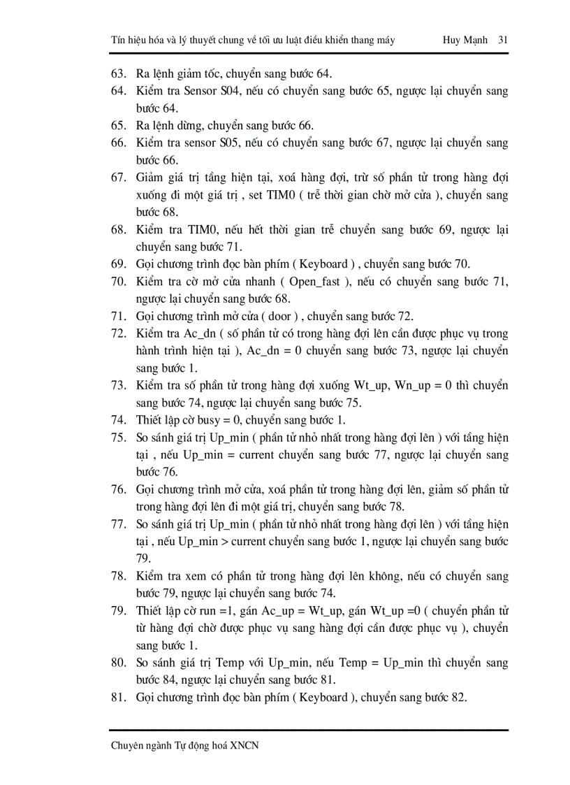 image for page Ứng Dụng PLC Cho Hệ Thống Khống Chế Điều Khiển Thang Máy