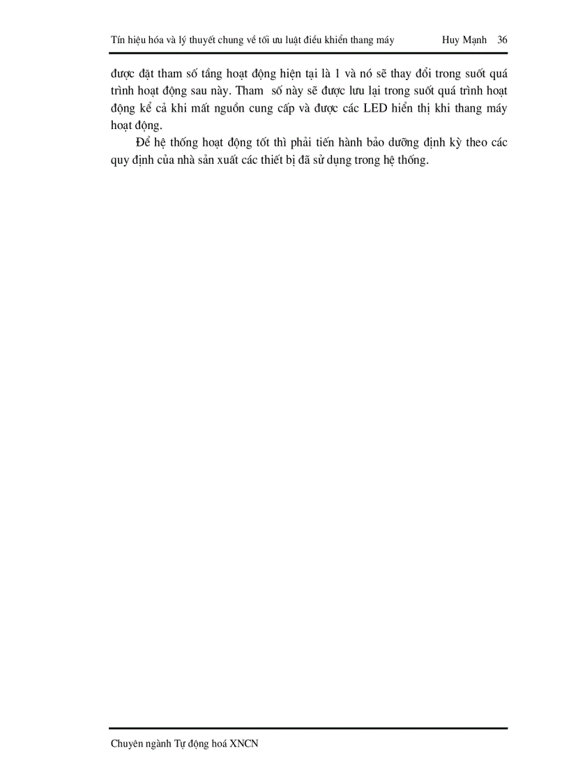 image for page Ứng Dụng PLC Cho Hệ Thống Khống Chế Điều Khiển Thang Máy