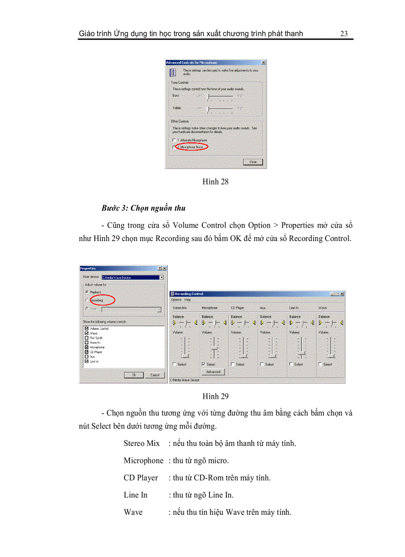 image for page Ứng dụng tin học trong sản xuất chương trình phát thanh