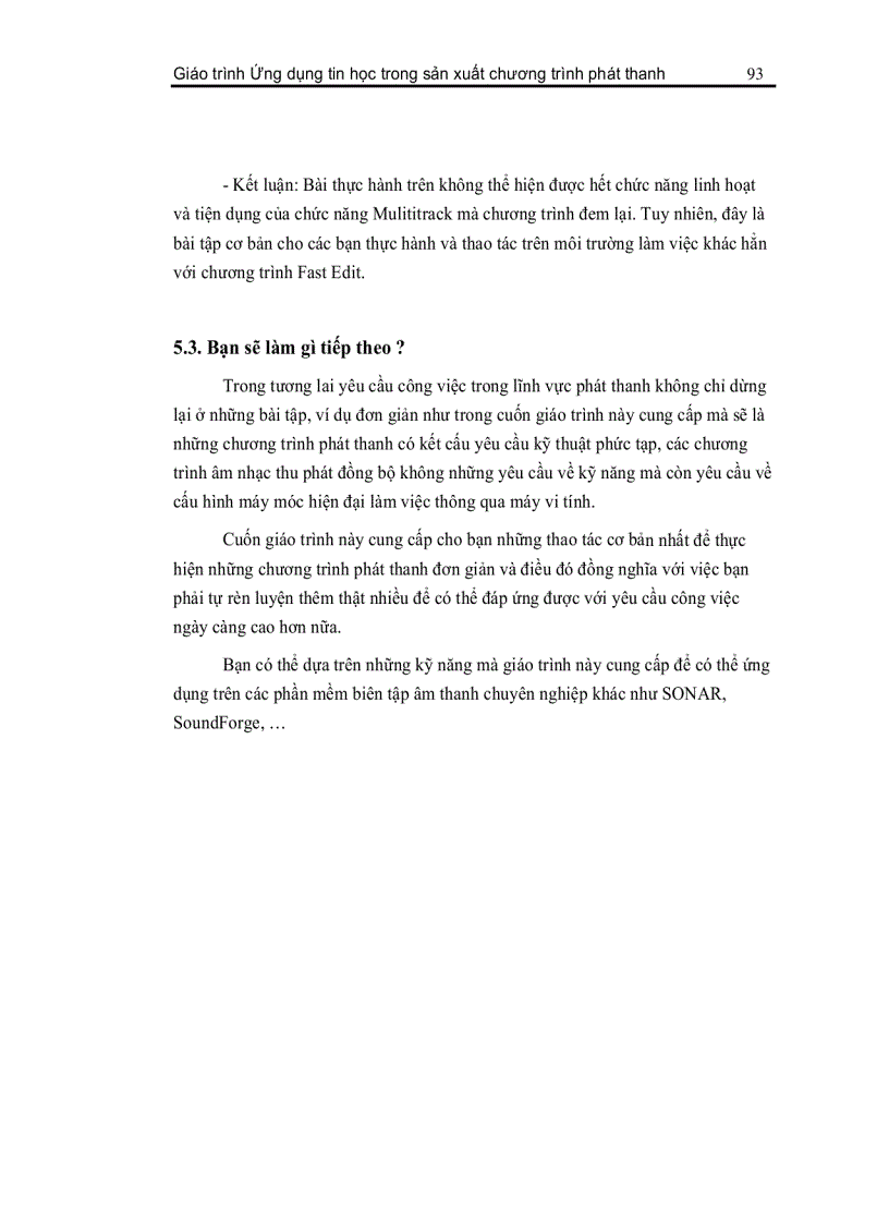 image for page Ứng dụng tin học trong sản xuất chương trình phát thanh