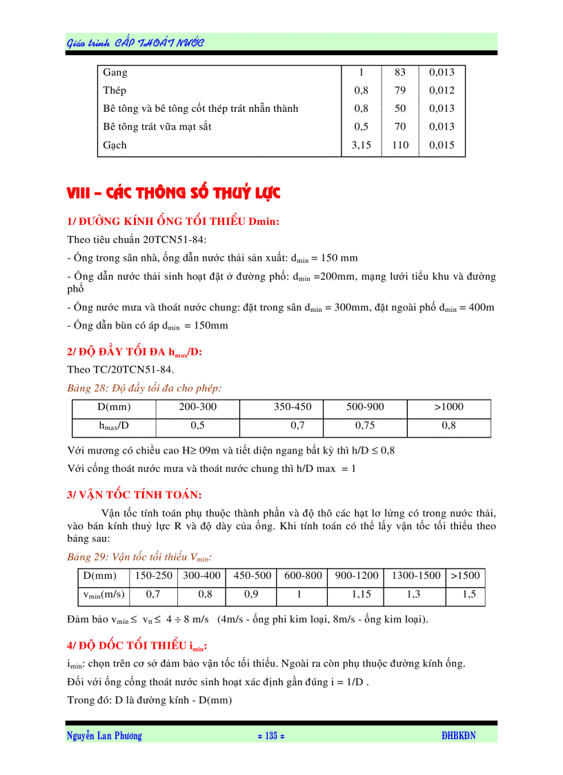 image for page Cấp thoát nước