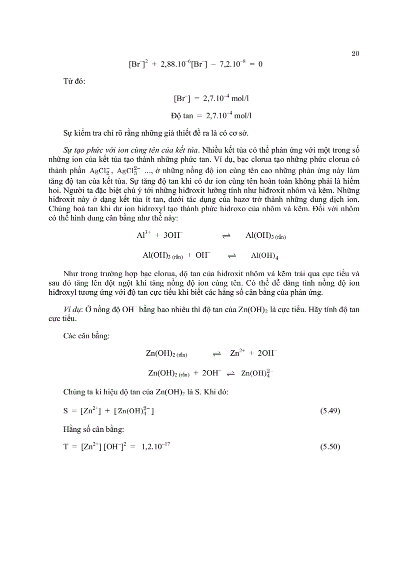 image for page Cơ sở hóa học phân tích