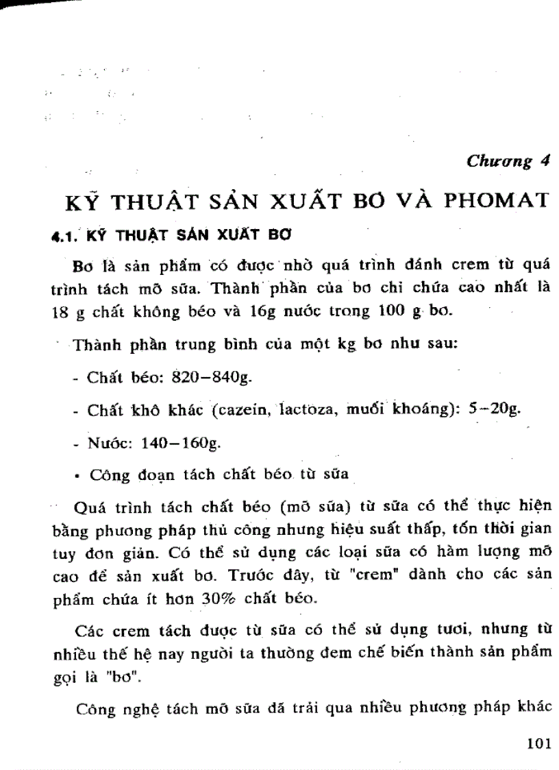 image for page Công nghệ chế biến sữa và các sản phẩm sữa