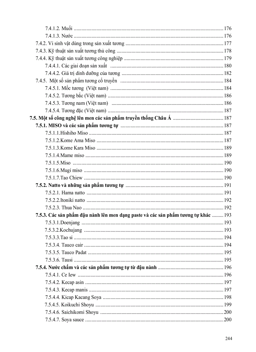 image for page Công nghệ sản xuất mì chính và các sản phẩm lên men cổ truyền
