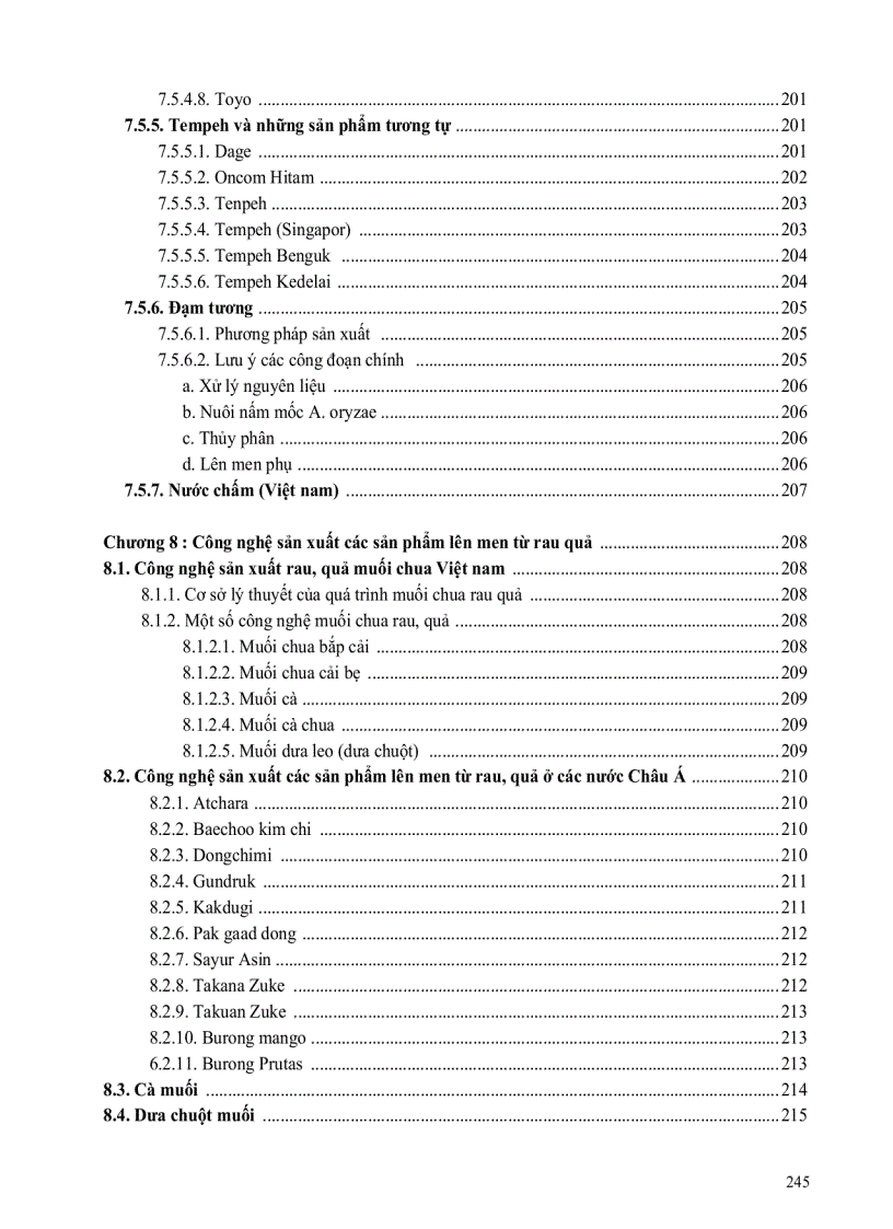 image for page Công nghệ sản xuất mì chính và các sản phẩm lên men cổ truyền