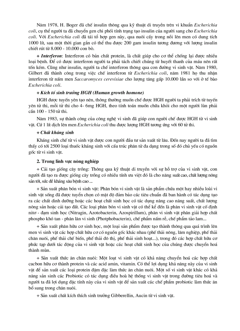 image for page Công nghệ vi sinh vật trong SX nông nghiệp và xử lý ô nhiểm môi trường