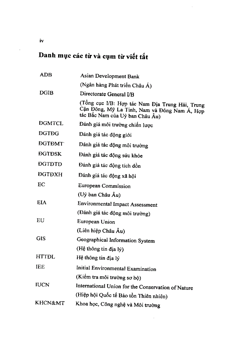 image for page Đánh giá tác động môi trường các dự án phát triển
