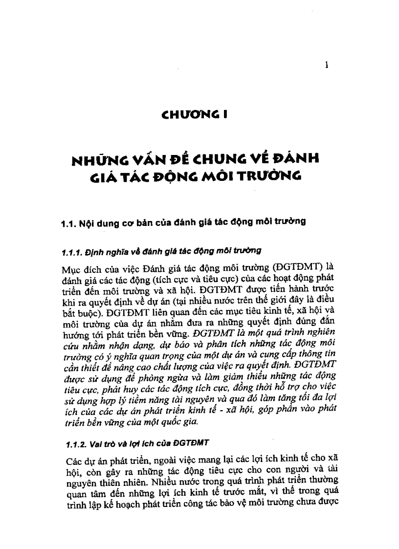 image for page Đánh giá tác động môi trường các dự án phát triển