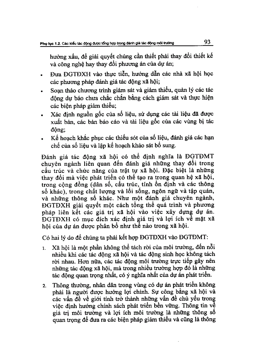 image for page Đánh giá tác động môi trường các dự án phát triển