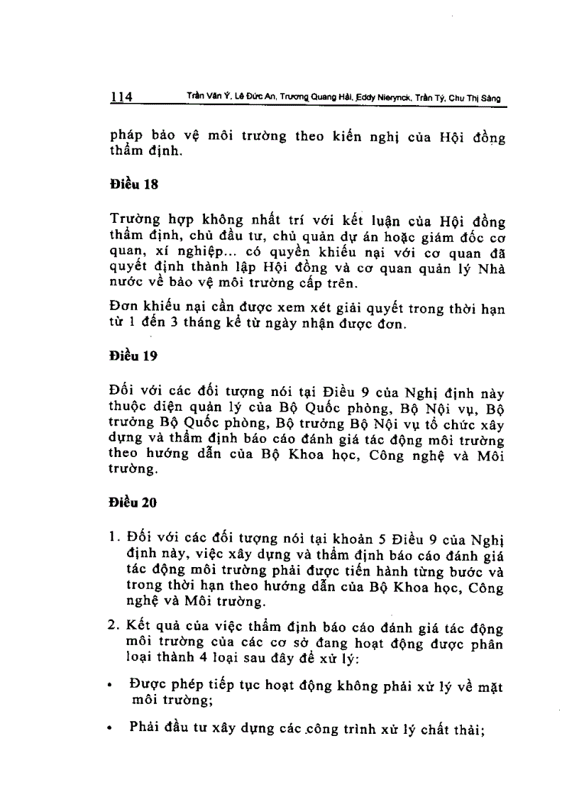 image for page Đánh giá tác động môi trường các dự án phát triển