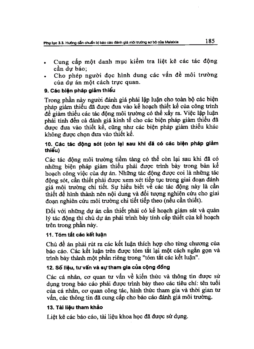 image for page Đánh giá tác động môi trường các dự án phát triển