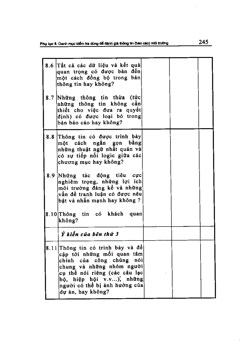image for page Đánh giá tác động môi trường các dự án phát triển