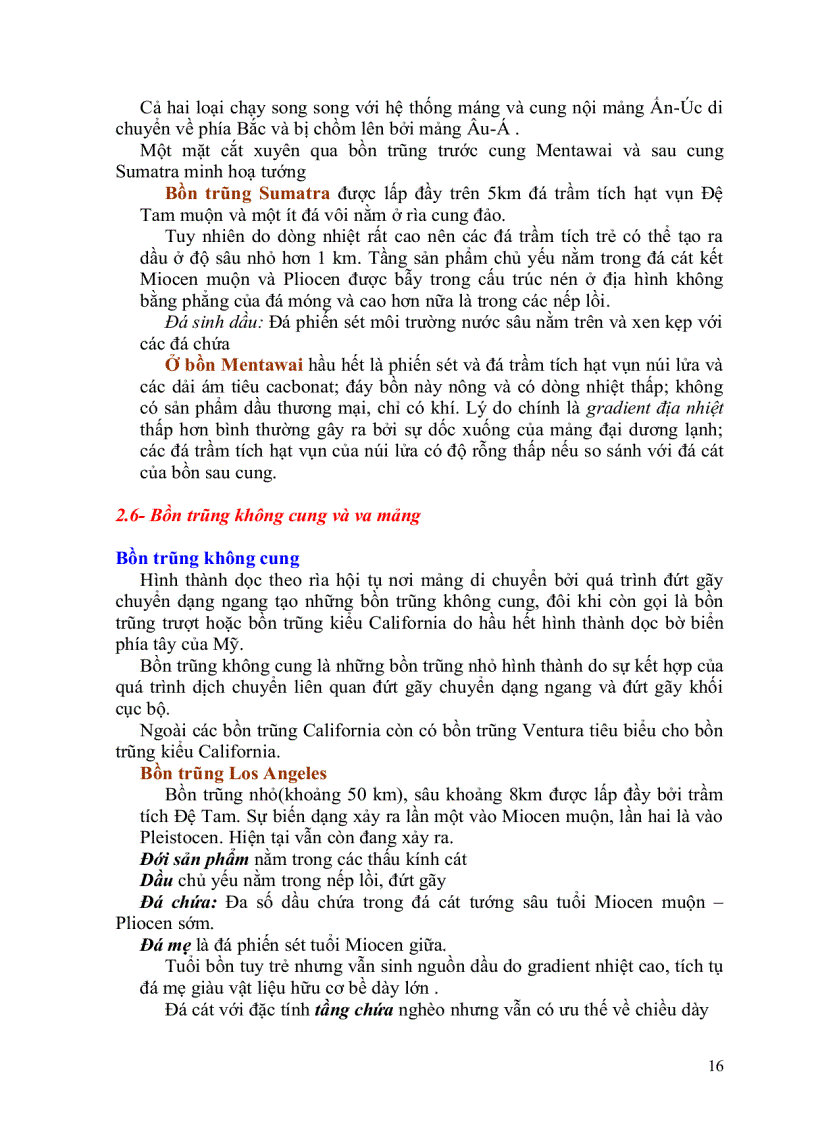 image for page Địa chất dầu khí khu vực