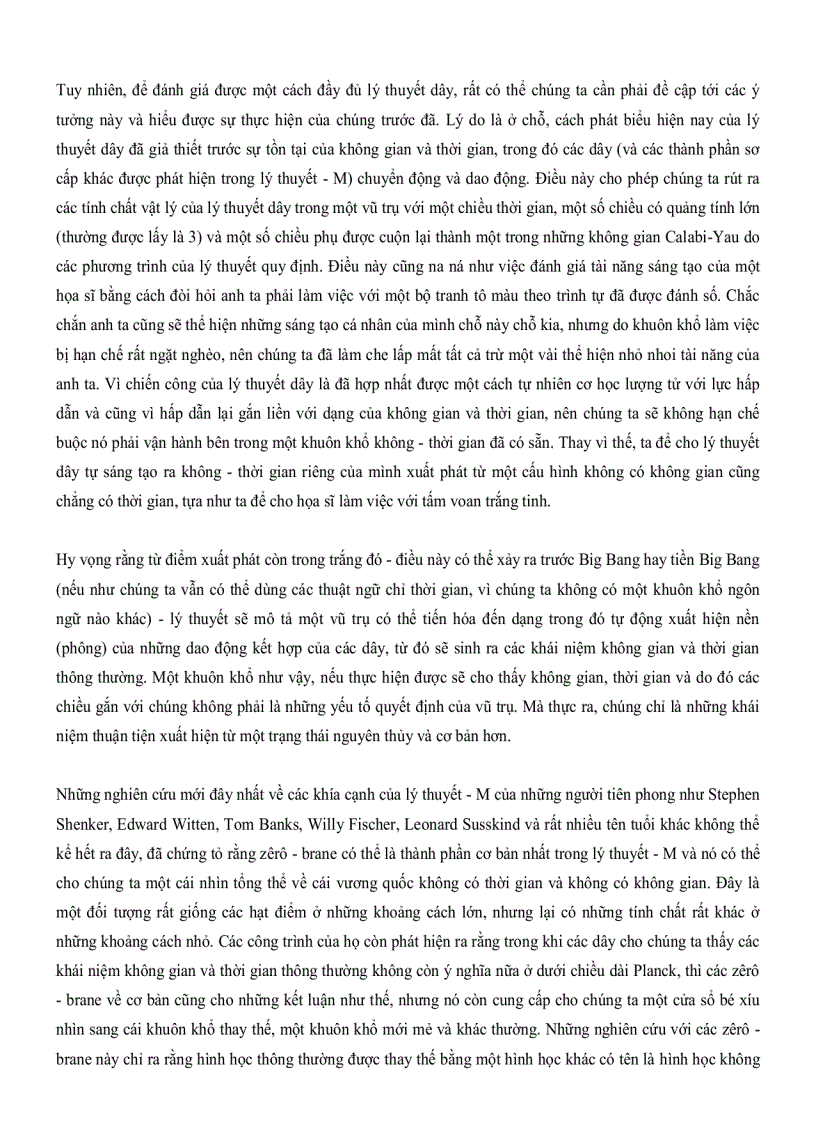 image for page Giai điệu giây và bản giao hưởng vũ trụ