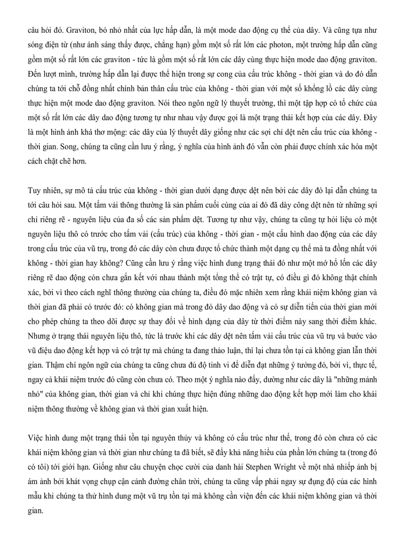 image for page Giai điệu giây và bản giao hưởng vũ trụ