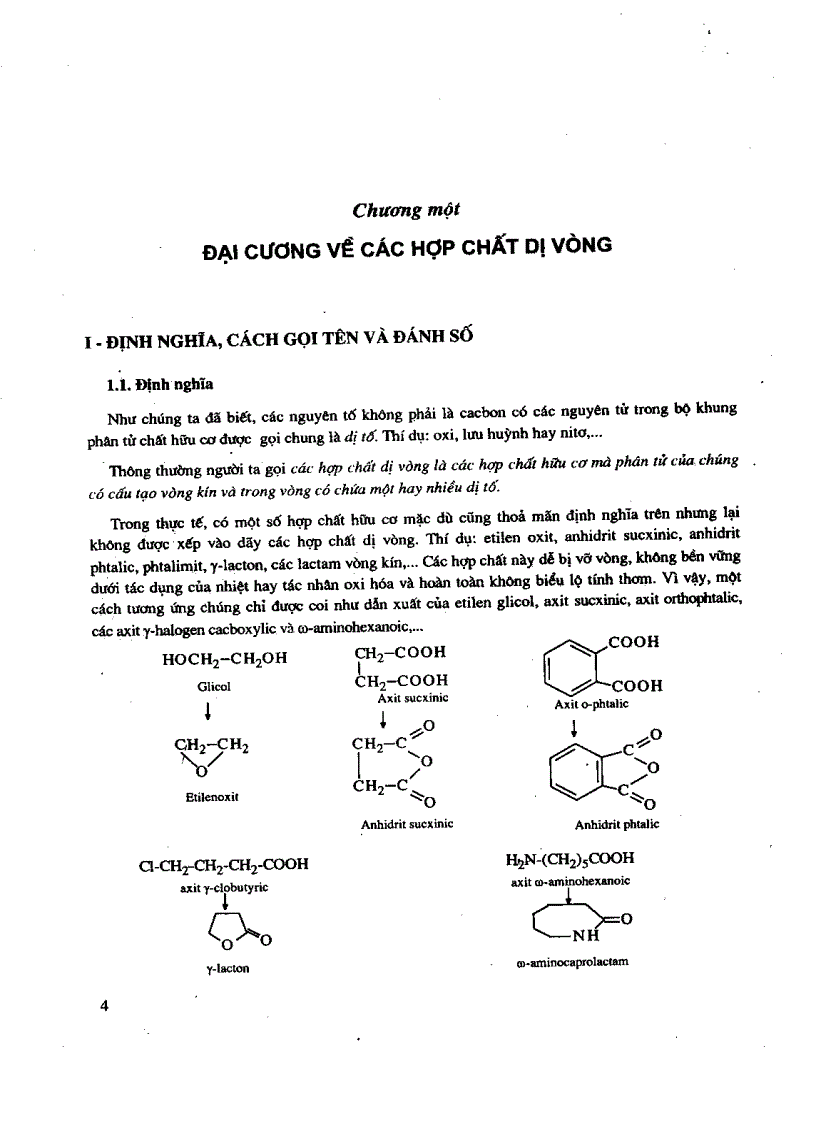 image for page Hóa học các hợp chất dị vòng