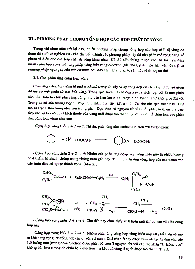 image for page Hóa học các hợp chất dị vòng
