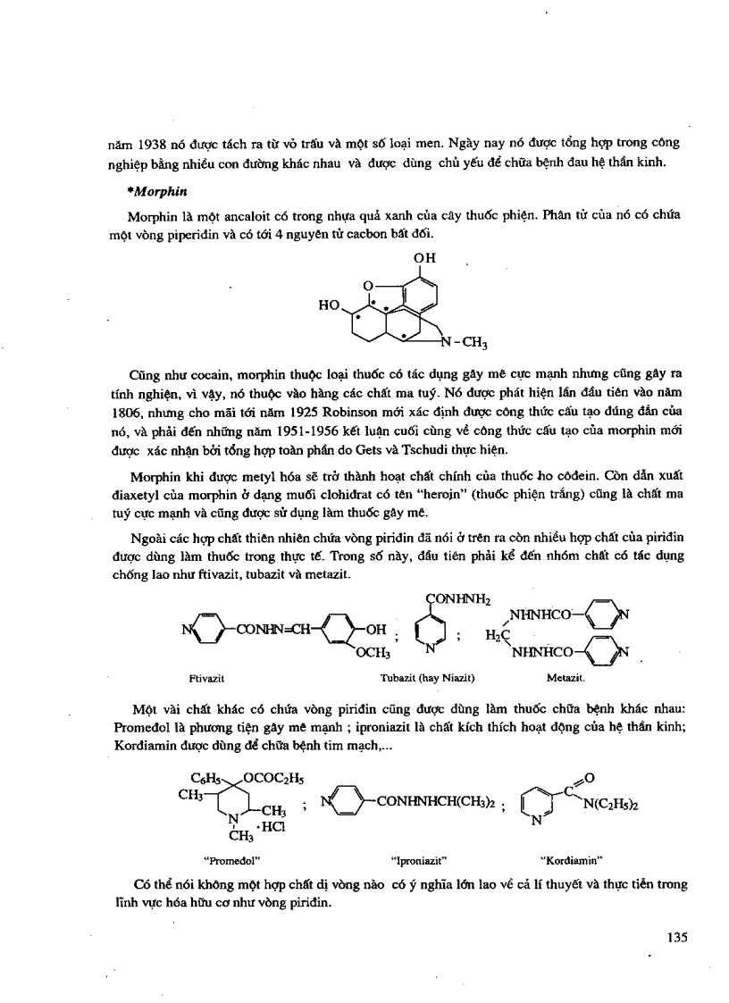 image for page Hóa học các hợp chất dị vòng