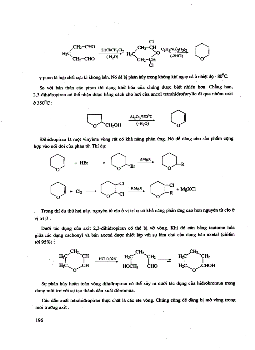 image for page Hóa học các hợp chất dị vòng