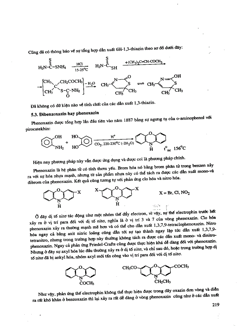 image for page Hóa học các hợp chất dị vòng
