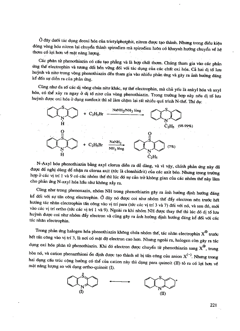 image for page Hóa học các hợp chất dị vòng