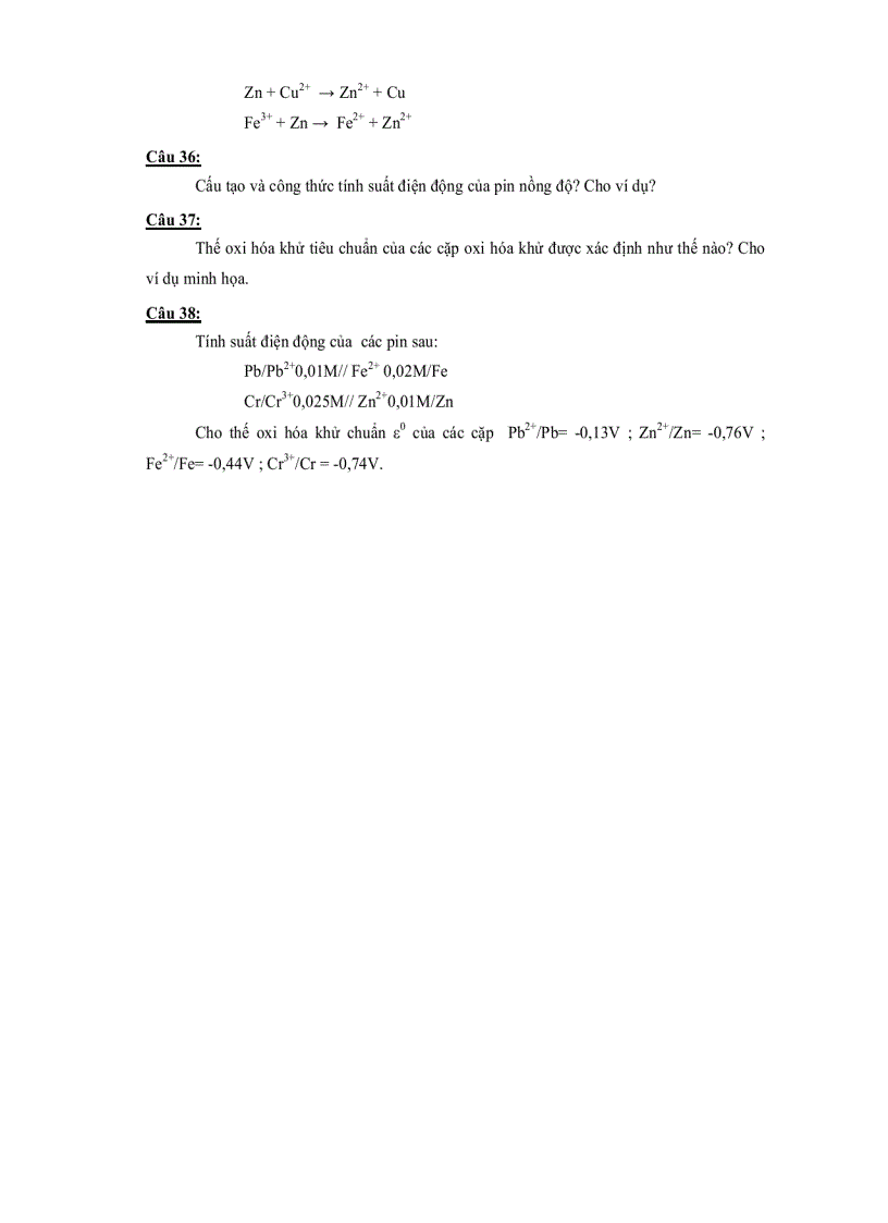 image for page Ngân hàng đề thi môn hóa học đại cương