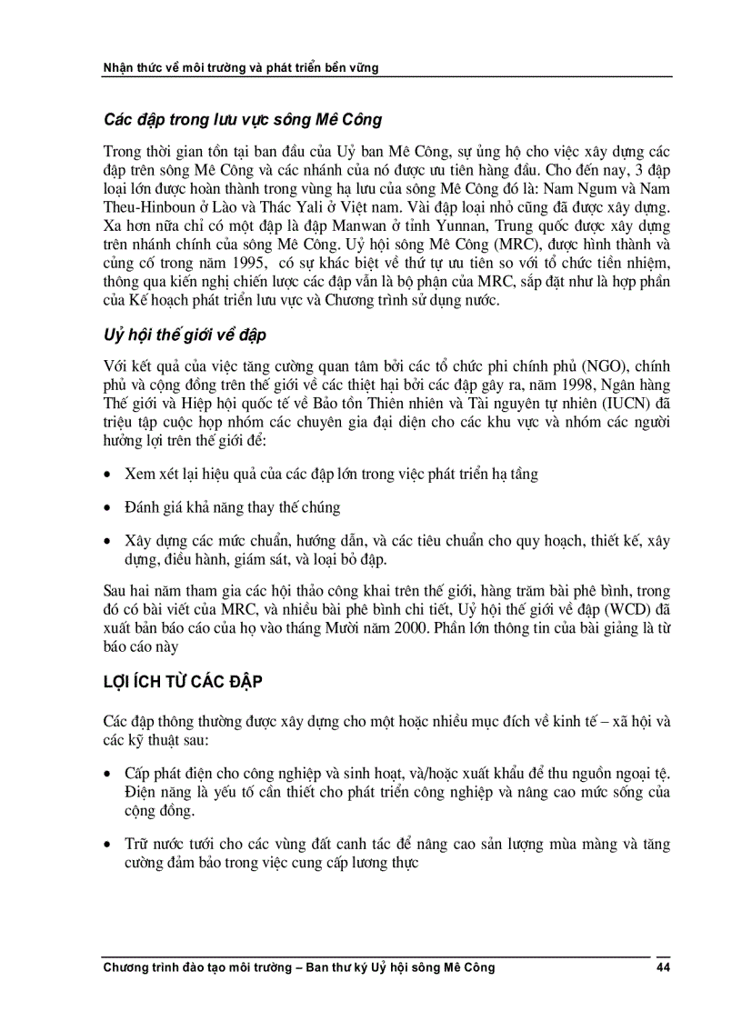 image for page Phát triển bền vững và nhận thức về môi trường