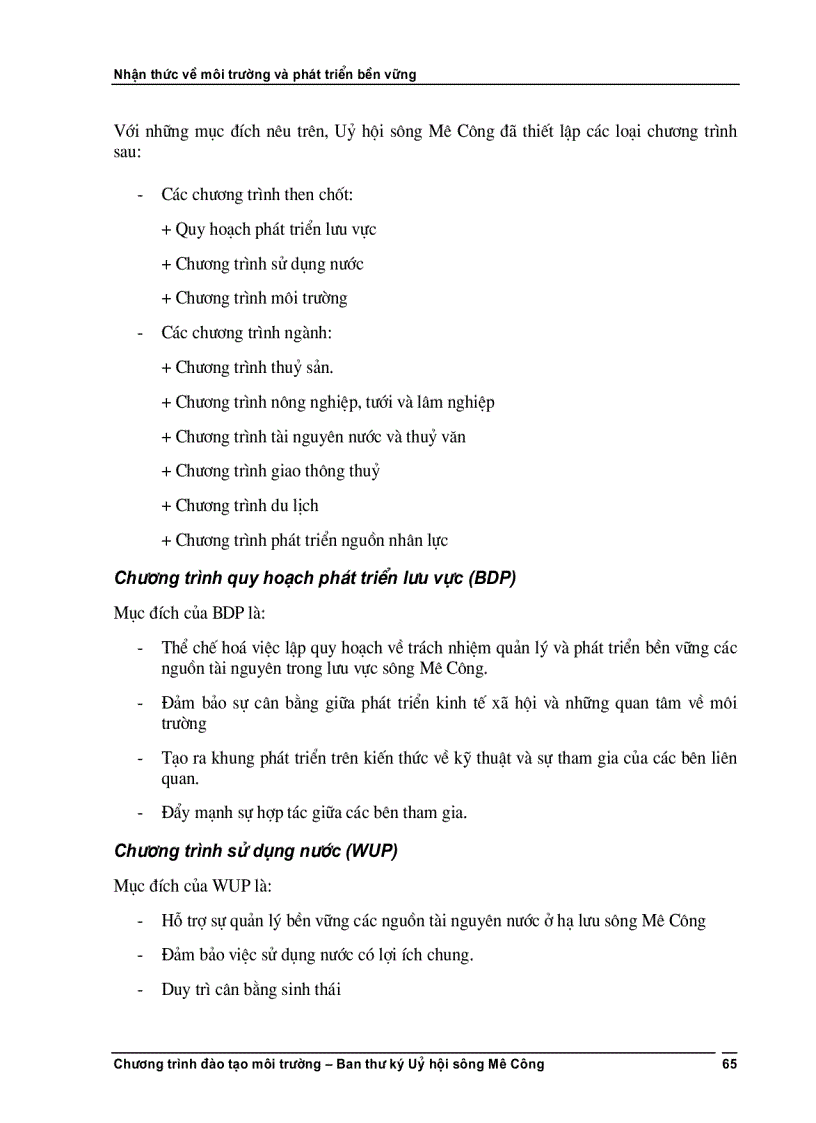 image for page Phát triển bền vững và nhận thức về môi trường